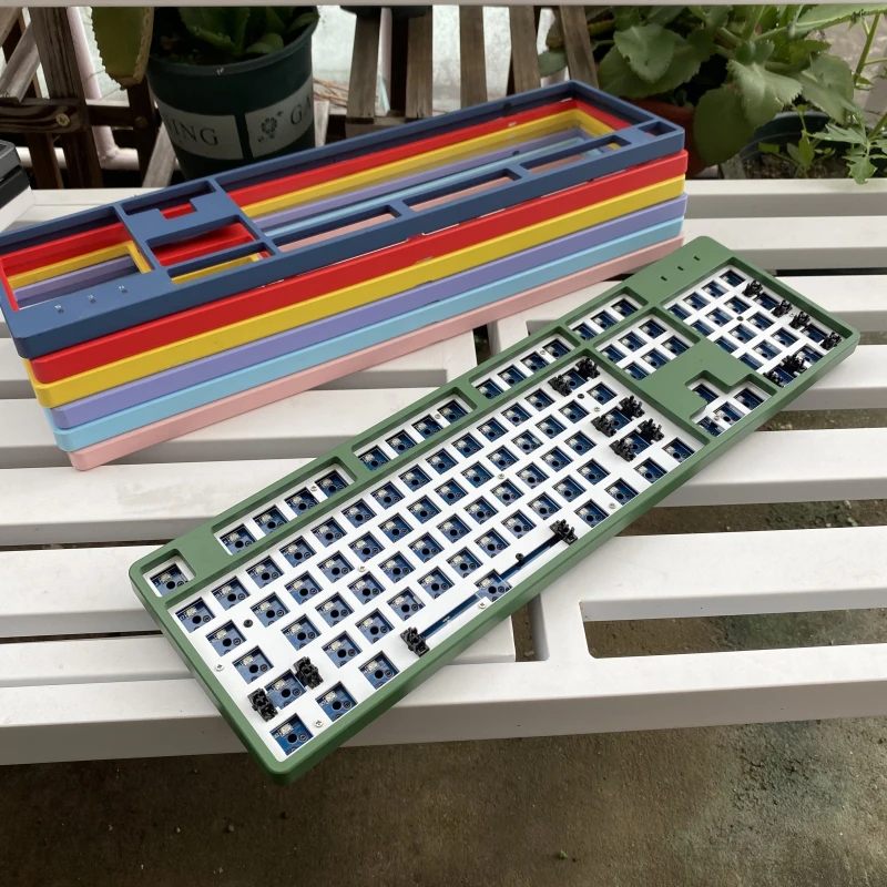 Механическая клавиатура 87 104 раскладка ABT Горячая замена Type-c RGB PCB цветной