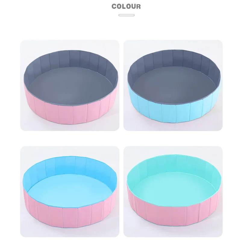 Складной мяч диаметр бассейна 80 см/100 см Океанский шар игрушечный манеж моющийся