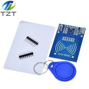 Антенна TZT MFRC-522 RC522, беспроводной модуль RFID IC для Arduino, IC KEY, SPI, устройство для чтения записей, IC-карта, модуль приближения