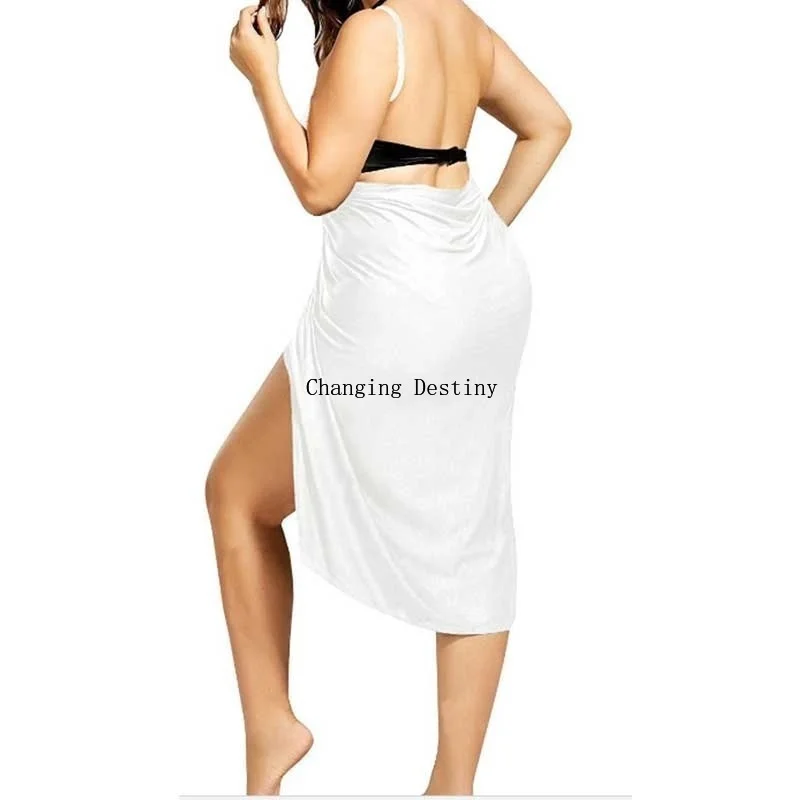 Женское платье с запахом для пляжа большие размеры|Женские платья| |