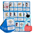 32 группынабор, английские пословицы, идиомы Монтессори, Обучающие английские карты для детей, Обучающие английские карманные слова