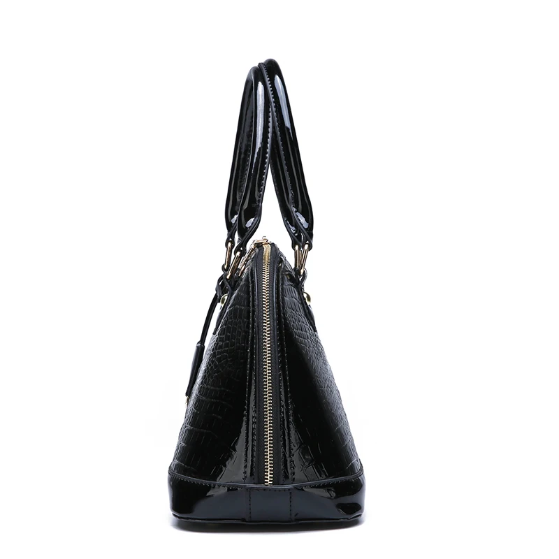 luxury crocodile leather bags women vintage handbags 2019 new simple shoulder bag high quality messenger bag ladies bolso mujer free global shipping