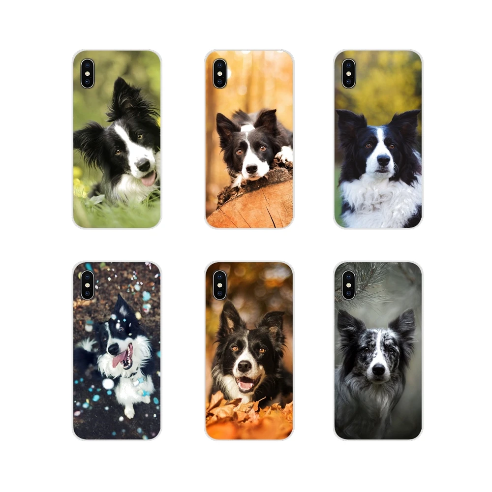 Аксессуары чехлы для телефонов Xiaomi Redmi Note 3 4 5 6 7 8 Pro Mi Max Mix 2 2S Pocophone F1 Border Collie lovely