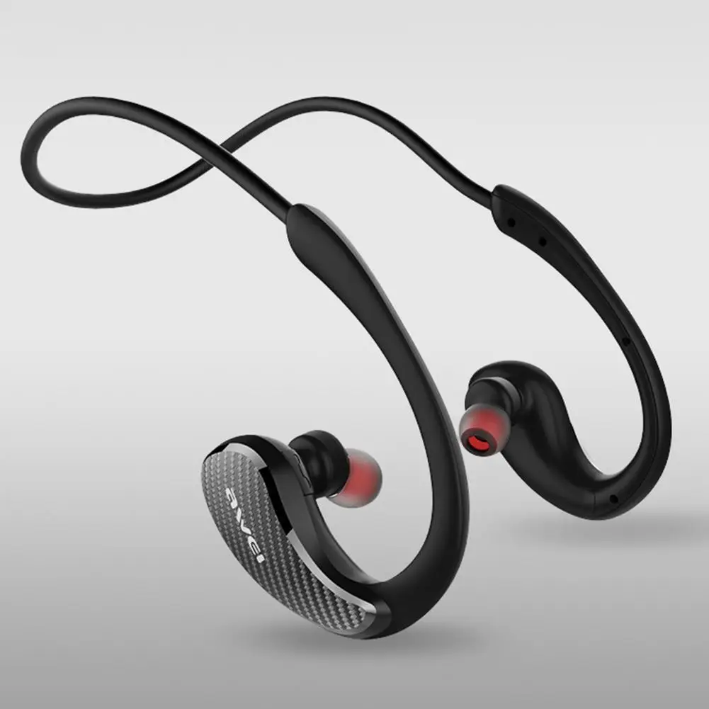 

Awei A881BL Neckband Earphone NFC Sweatproof Portable Audio Stereo Earbud with Mic for Yoga Bluetooth Earphone Neckband