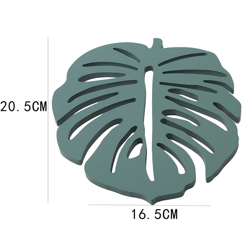 Полый утолщенный коврик в виде листьев черепахи скандинавском стиле