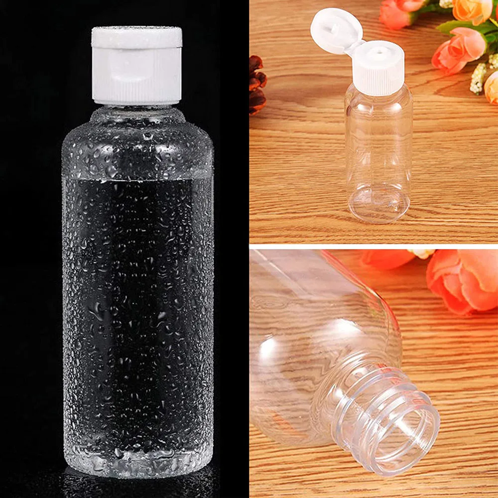 5 шт. прозрачная пустая бутылка для косметики 10-100 мл