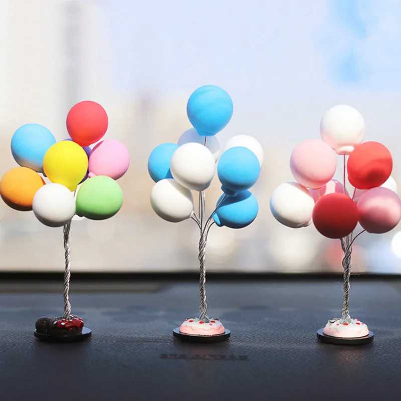 

Creative Balloon Decoration Anime Car Decor Office Supplies Decorations Car Decoration Accessories for Girls Auto Decoration