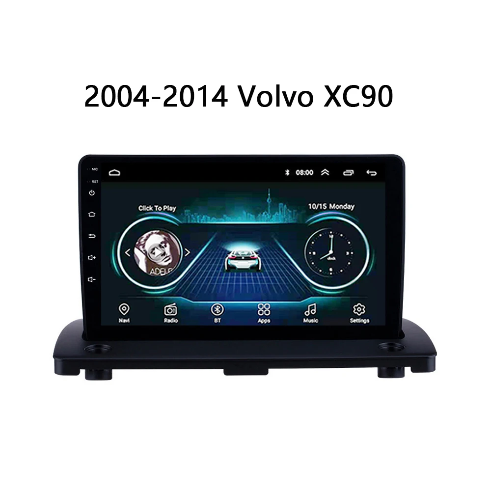 Автомагнитола для Volvo XC90 мультимедийный плеер на Android 2004 2005 2007 2008 2014 с экраном и