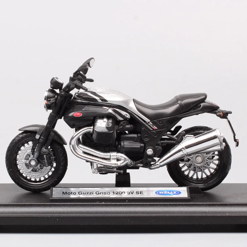 1:18 Масштаб Малый welly Ретро Guzzi moto Griso 1200 8V SE moto rcycle литье под давлением игрушка модели транспортное средство, мопед для детей коллекционеров