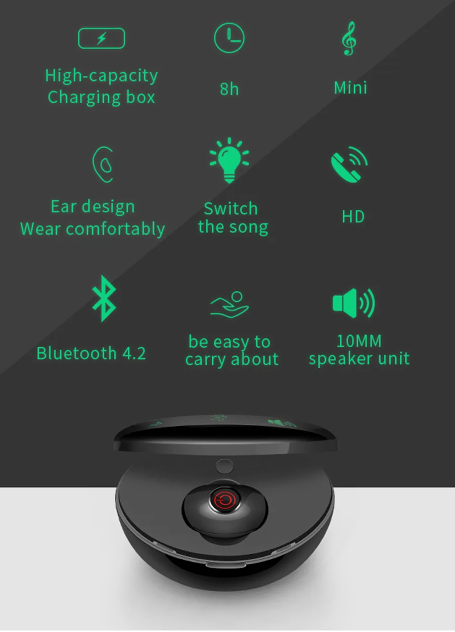 TW60 Touch control беспроводные наушники Buletooth 5,0 гарнитура 8D объемный HiFi стерео наушники спортивные наушники с микрофоном для телефонов