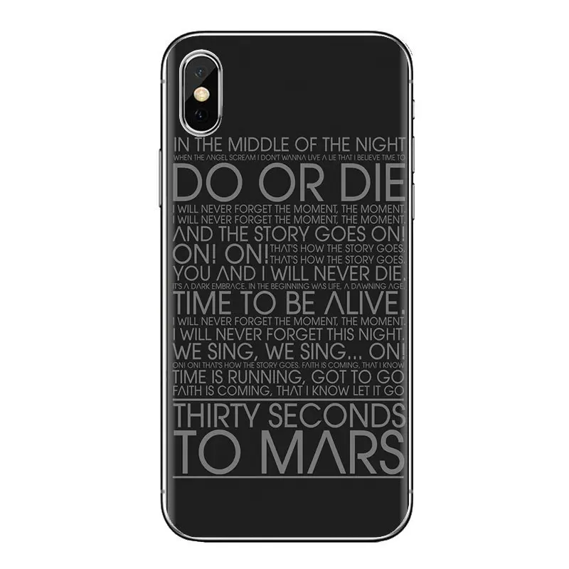 Силиконовый чехол для телефона с изображением группы &quot30 Seconds To Mars&quot Do Or Die samsung