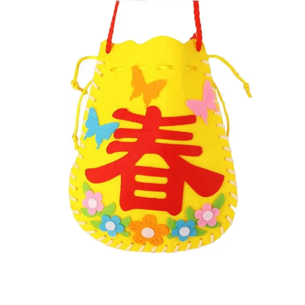 

DIY handmade backpack for Spring Festival and new year