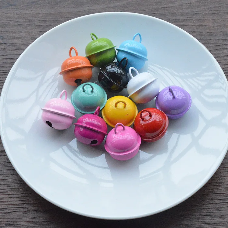 Колокольчики разрисованные металлические 20 шт. 22 мм | Дом и сад