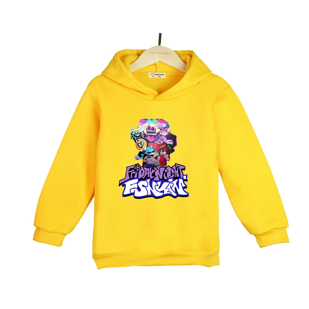 

Friday Night Funkin Characters Pullover Hoodie Kids Clothes Boy Streetwear Harajuku Children Outerwear Game Sweatshirt for Girls