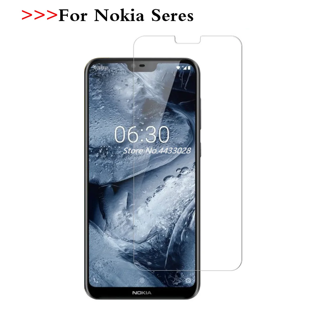 Защитное стекло 9H для Nokia 2 3 5 6 7 8 X5 X6 закаленное Plus 1 защитная пленка | Мобильные