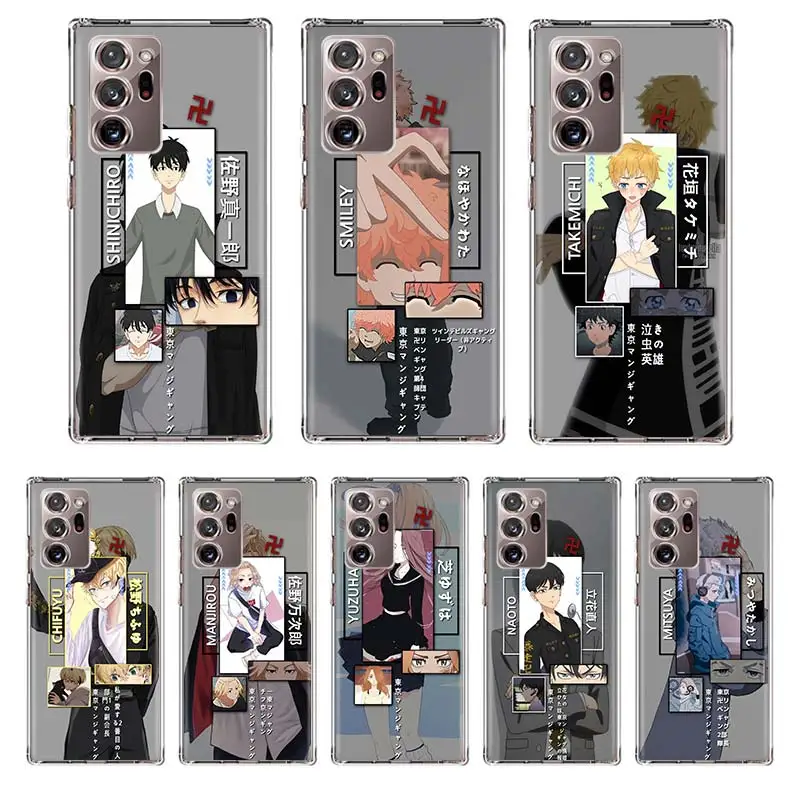

Mikey Tokyo Revengers Phone Case Coque For Samsung Galaxy Note 20 Ultra Note 10 Plus 8 9 F52 F62 M31S M30S M51 M11 Cover Funda
