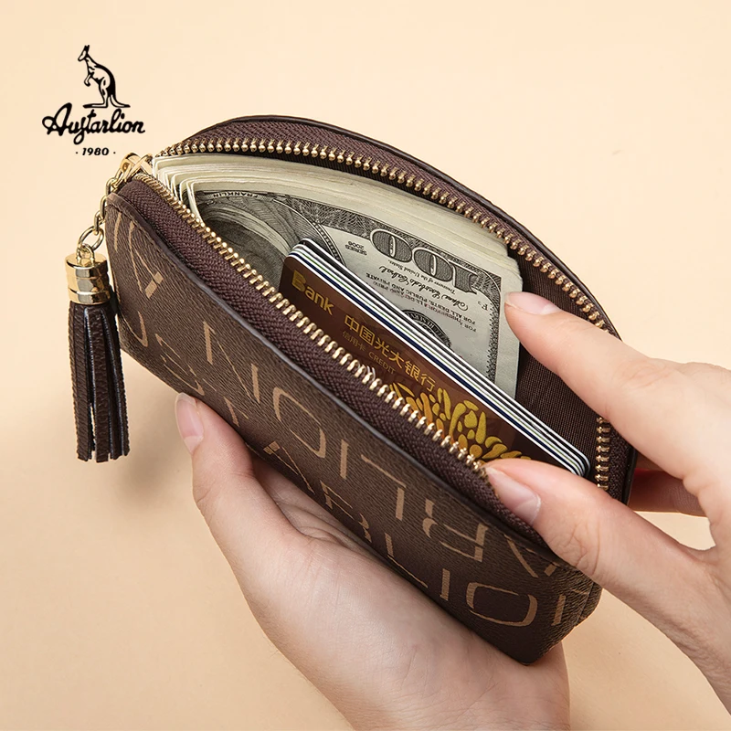 Carteira Кошелек для монет на молнии Ретро ключница маленькая дамская сумка денег