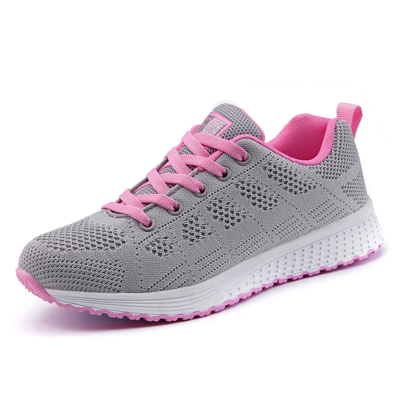 

Women's Summer Sports Shoes Flat Shoes Ladies Lace Up Mesh Lightweight Breathable Women's Sports Shoes Running Sneakers