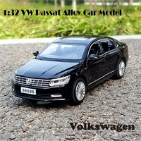 132 passat vw volkswagen diecast scale toy car models 6 openable doors metal model sound and light pull back suv toys for kids
