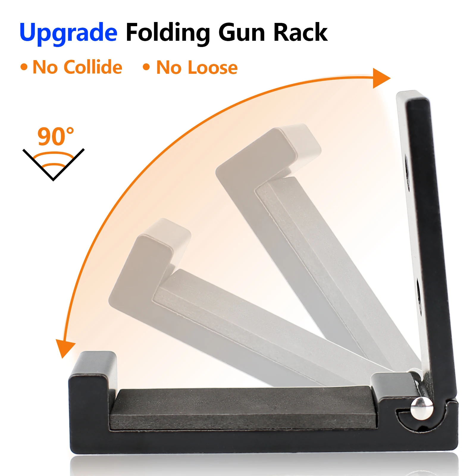 Настенное крепление для пистолета-складные крючки-вешалки с защитой от царапин и