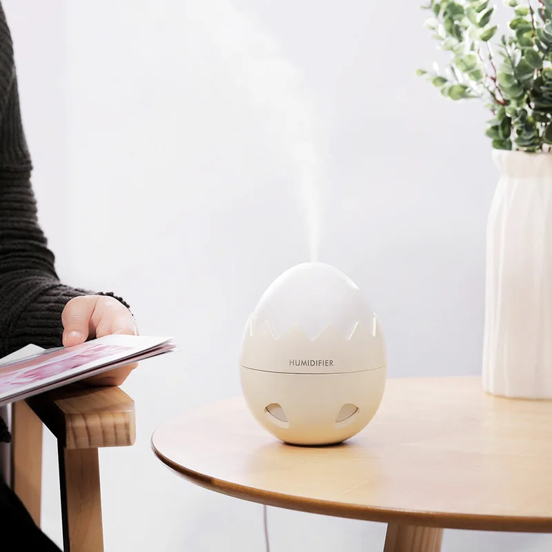 3 in 1 Aroma Essential Oil Diffuser Eggshell Humidifier Air Purifier LED Night Light USB Fan Car air freshener for Office Home | Автомобили