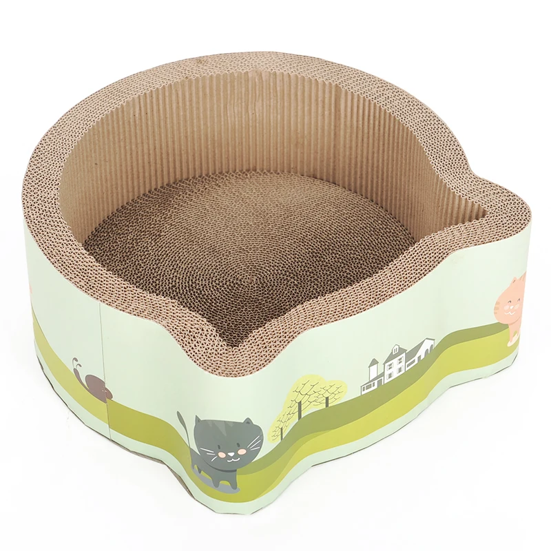 Hoopet игрушка для когтеточки Зажимная панель игрушки кроватки кошек гофрированная