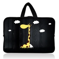 cartoon giraffe laptop bag sleeve notebook cover case for 13 14 15 15 6 macbook air pro asus acer lenovo dell protective bags