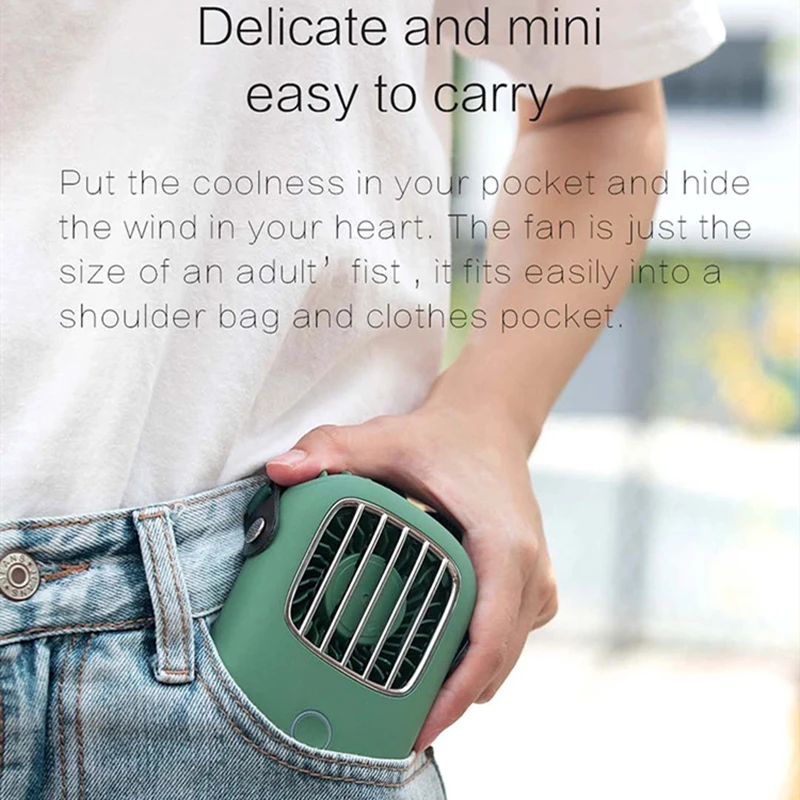 

Neck fan mini usb 5V cooler rechargeable ventilador Outdoor Travel handheld portable silent small Electric PC cooling fans home