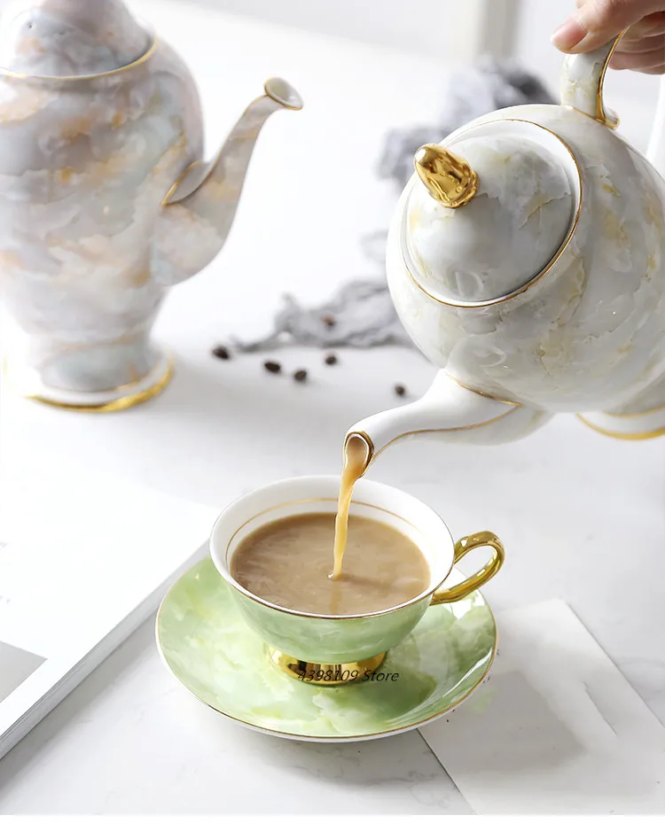 Британская Высококачественная кофейная чашка из костяного фарфора Пномпеня