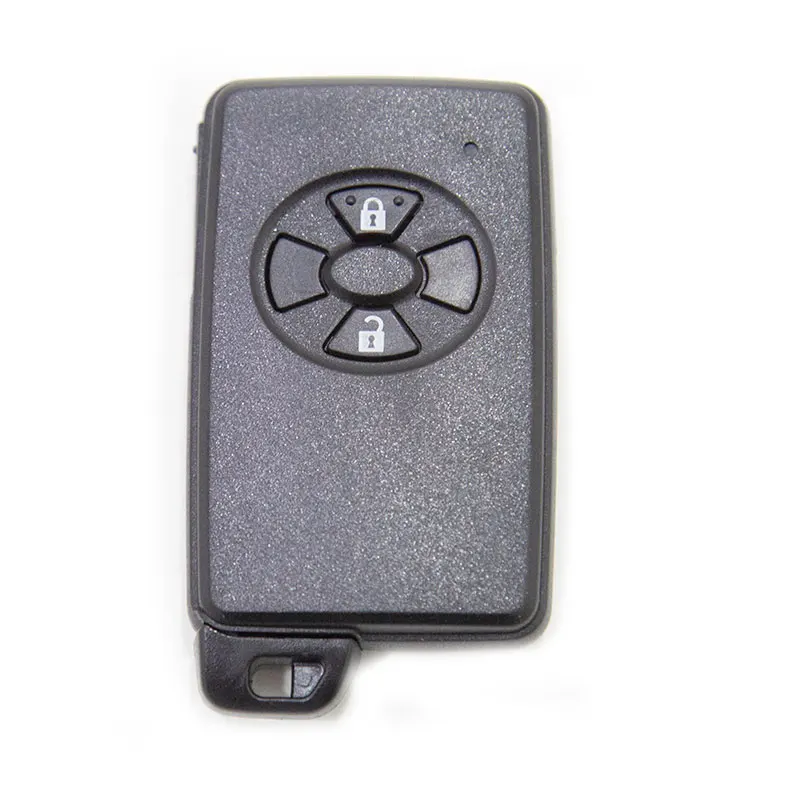 

2Buttons black car key shell for Toyota Camry Reiz RAV4 Highlander remote shell Key Case Fob for Toyota Crown Prado Freeship