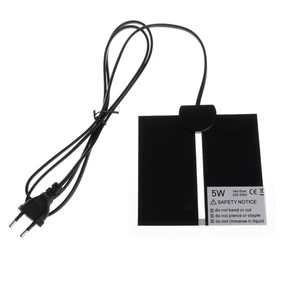 Нагревательный коврик Брудер для рептилий, инкубатор для домашних животных, нагревательный коврик с европейской вилкой 7 Вт 14 Вт 20 Вт 28 Вт 83XA