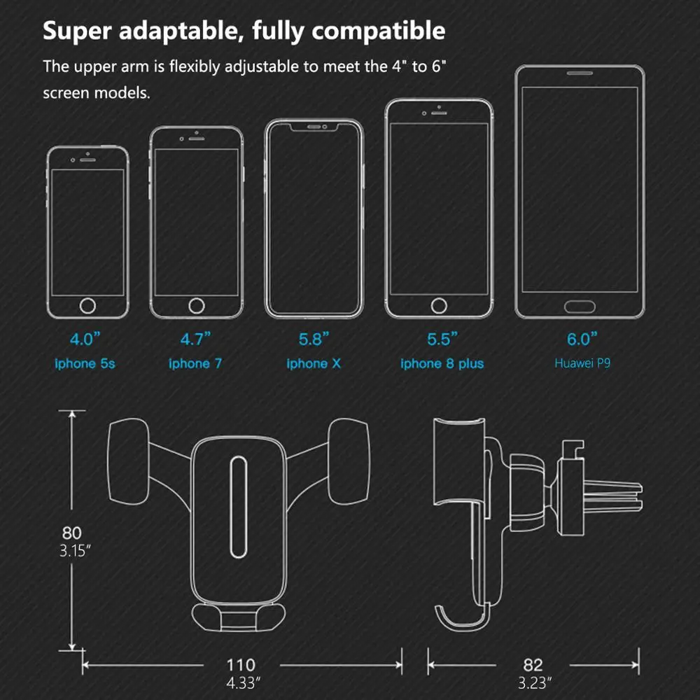 Высокое количество Универсальный Автомобильный держатель для телефона