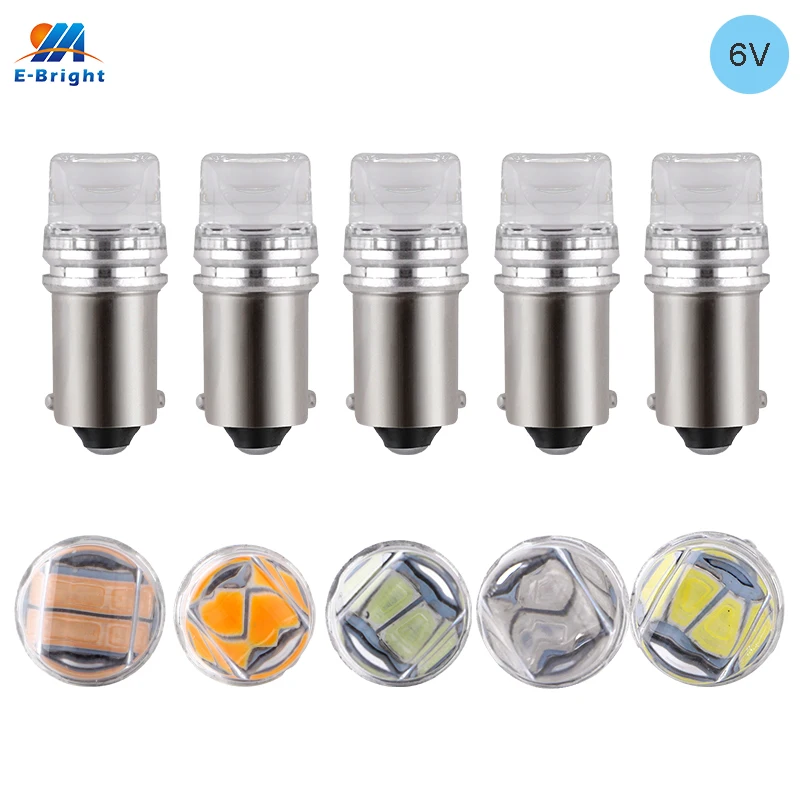 6V 6 3 V AC DC неполярный BA9S T4W T11 светодиодный светильник лампы 53 57 1895 1891 64111 для пинбол