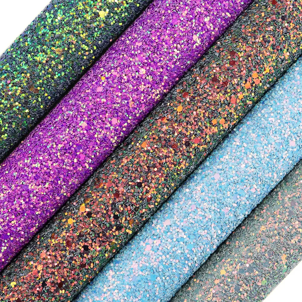 30x134 см массивные блестящие тканевые кожаные серьги Ranvas Rabric в рулоне для волос с