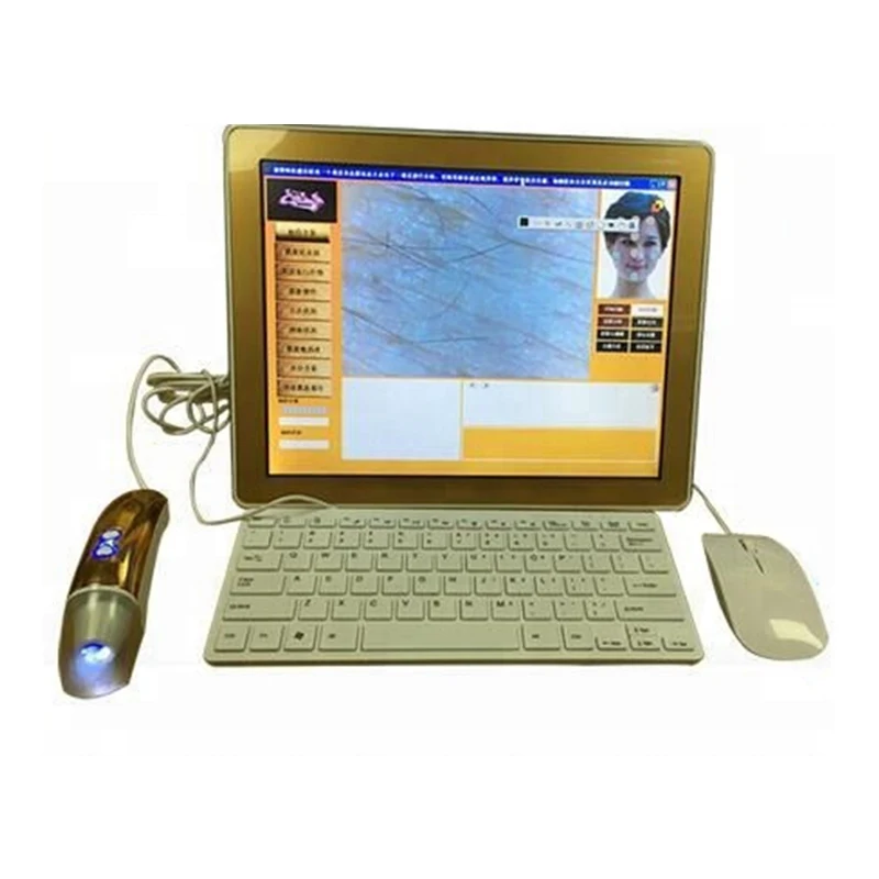 Профессиональное цифровое устройство 3D для анализа кожи лица тестирования