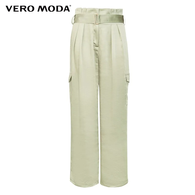 

Vero Moda Women Retro Glossy High Waist Capris Pants | 320350003