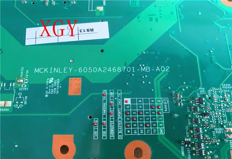 Материнская плата для ноутбука Toshiba Qosmio DX730 DX735 T000025040 6050A2468701-MB-A02 GeForce GT540M |
