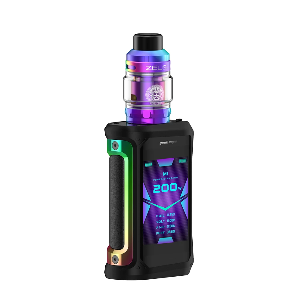2 шт.! Набор электронных сигарет Geekvape Aegis X 200 Вт с 2,4 oled-экраном и набором микросхем AS 2,0, набор модов от двух аккумуляторов 18650 и Aegis Solo