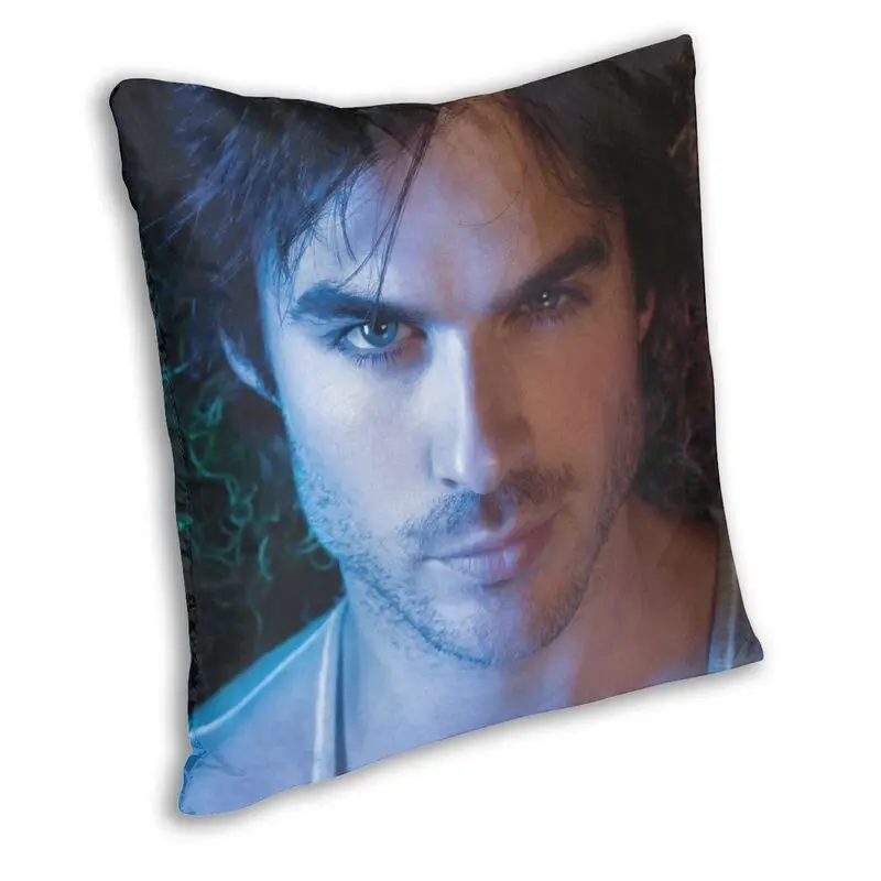 Йен Сомерхолдер Чехлы Деймона Сальваторе вампира Дневники Подушка Чехол для