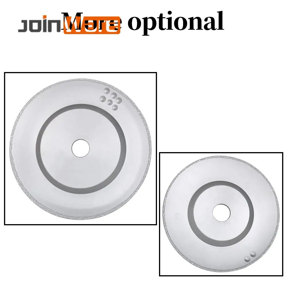 

150 180mm Brazed Convex Bowl Vacuum Wheel Abrasive Disc for 7/8" Holes In Metal Stone