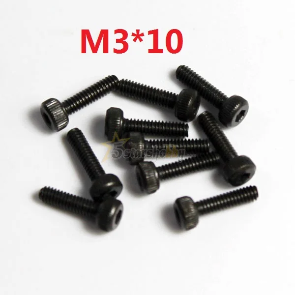 

M3 * 10 мм винты с шестигранной головкой для мультикоптера Heli самолета