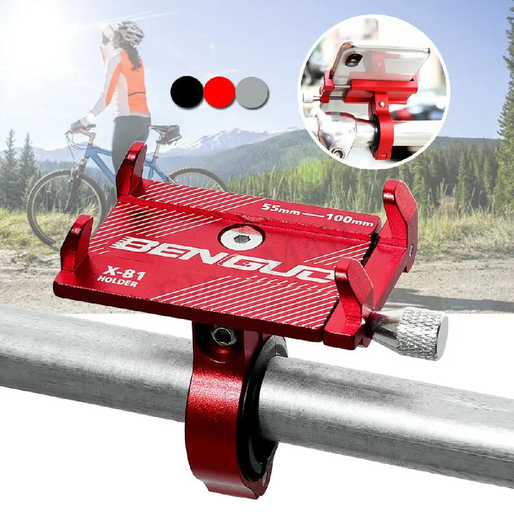 

Aluminum Alloy Motorcycle Bike Bicycle MTB Handlebar Cell Phone GPS Holder Mount
