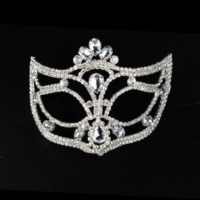 

Маскарадная маска стразы из сплава для женщин и девушек, Свадебный костюм, маска для вечевечерние, для бала, выпускного вечера, косплея, Мард...