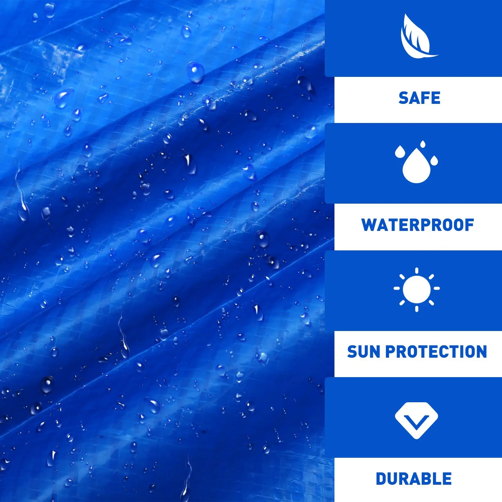 

IMIKEYA Newest Pool Cover Round Solar Swimming Pool Tub Cover 305cm 366cm 549cm Outdoor Pool Cover Protector Accessories Blue