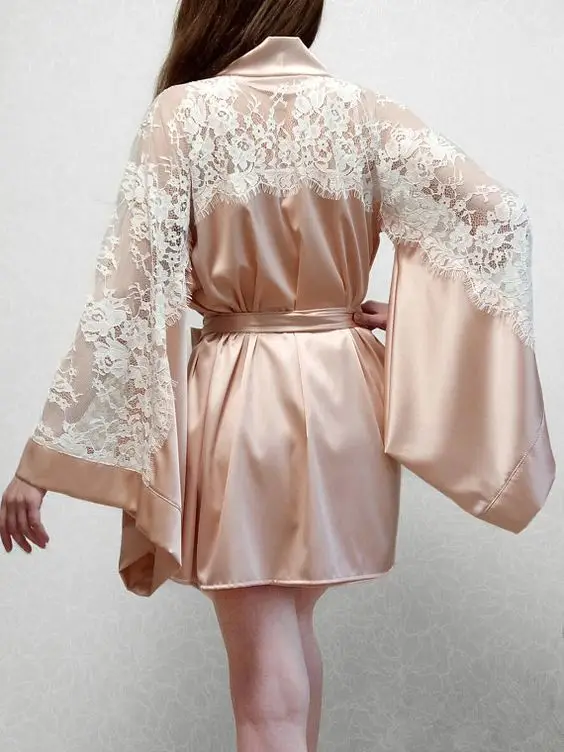 

European and American sexy lingerie, new style nightgown, lace long-sleeved sexy home service sexy suit european clothing