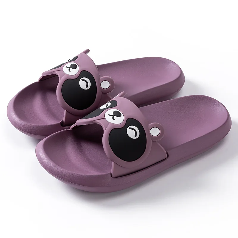 

Slippers Women's Summer Home Non-slip Stepping on Shit Feeling Thick-soled Soft Bottom Men's Summer Couple Sandals and Slippers