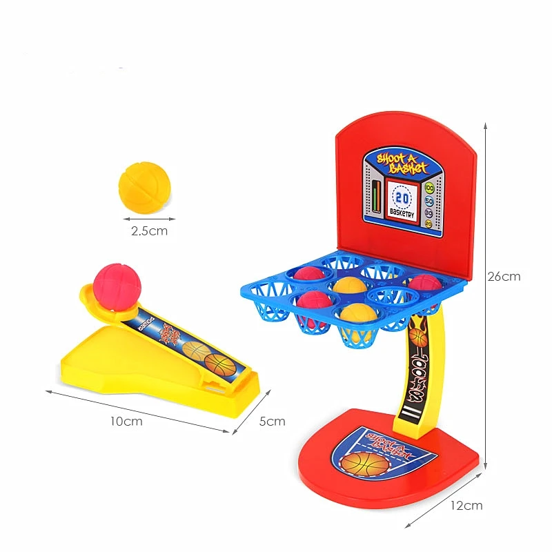 

Mini Basketball Toy Basketball Stand Indoor Outdoor Parent-Child Family Fun Table Game Desktop Basketball Shooting Hoop Games