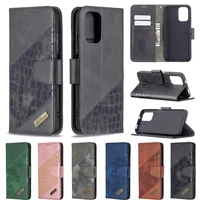 pu leather case for xiaomi redmi note 10s k40 10 pro max mi 10t lite poco x3 nfc m3 flip wallet etui splicing protection cover