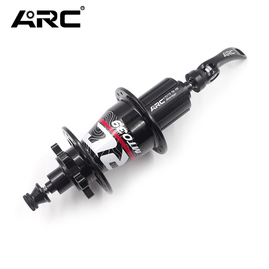 MTB HUB 4 подшипник Задний дисковый тормоз Горный велосипед концентратор 32