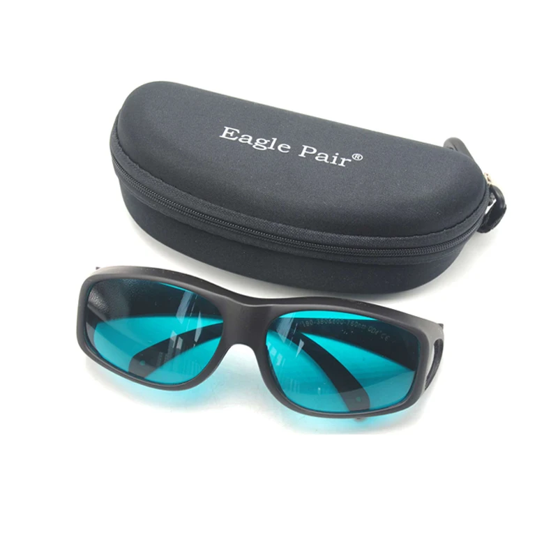 

Eagle Pair 190-380nm 600-760nm OD4+ Laser Protective Glasses EP-2-9 Wide Spectrum Continuous Absorption Protective Glasses